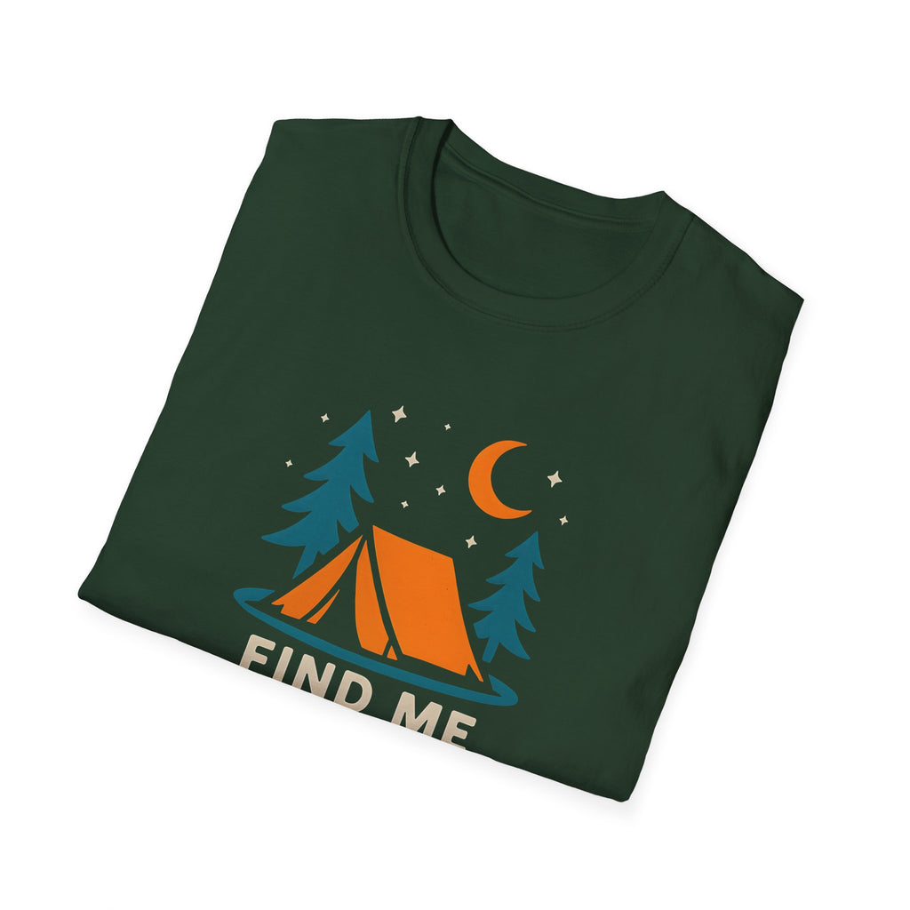 Night Camping Scene T-Shirt
