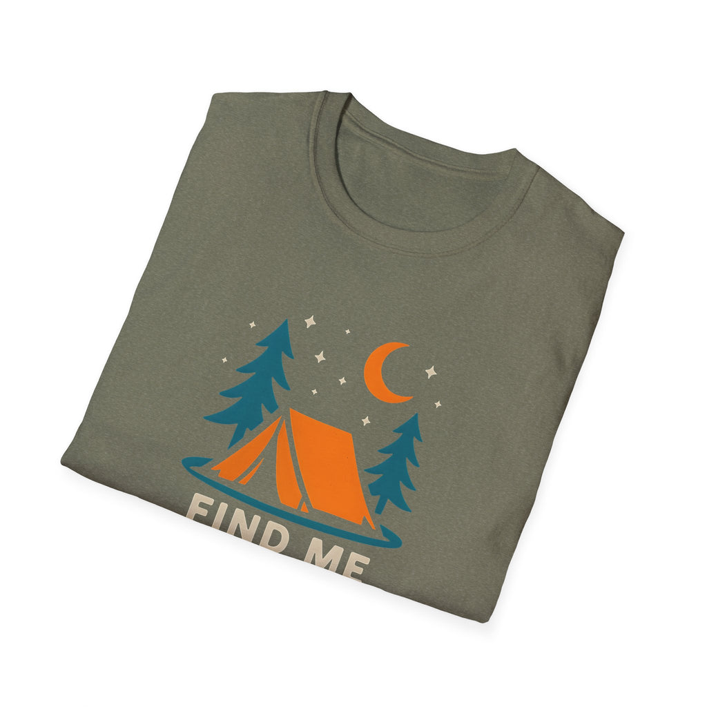 Night Camping Scene T-Shirt