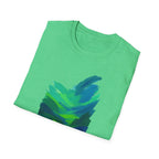 Abstract Green Landscape T-Shirt