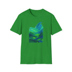 Abstract Green Landscape T-Shirt
