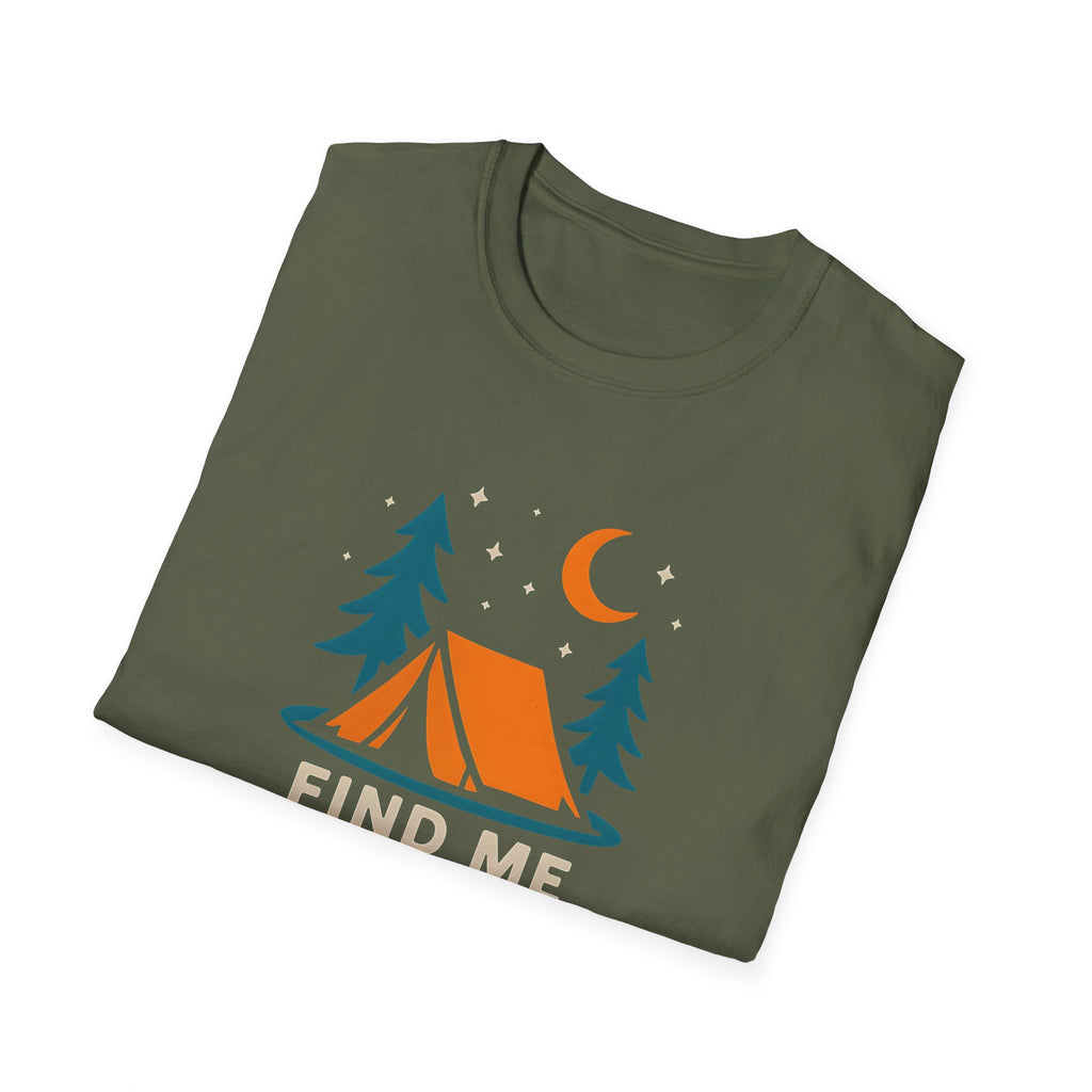 Night Camping Scene T-Shirt