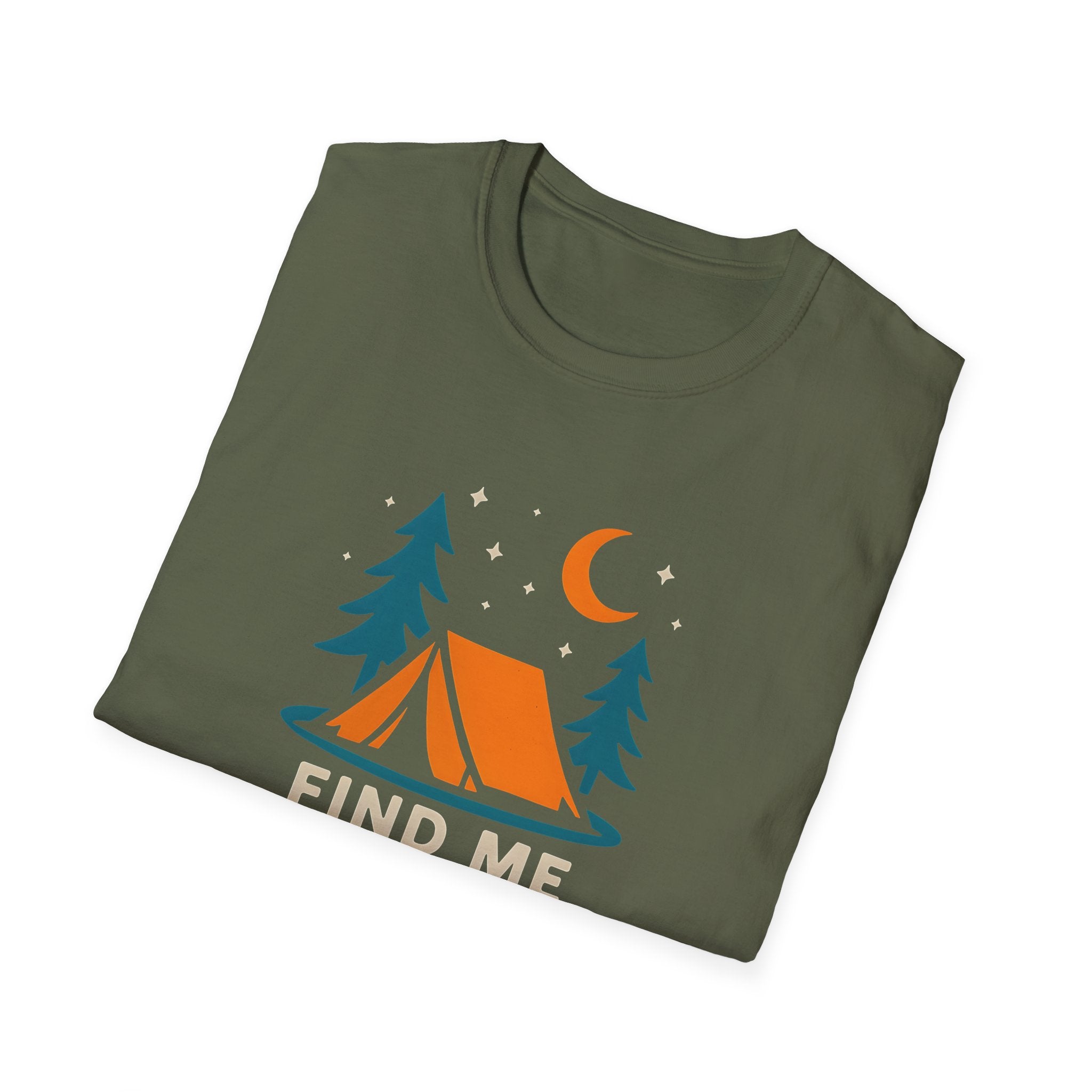 Night Camping Scene T-Shirt