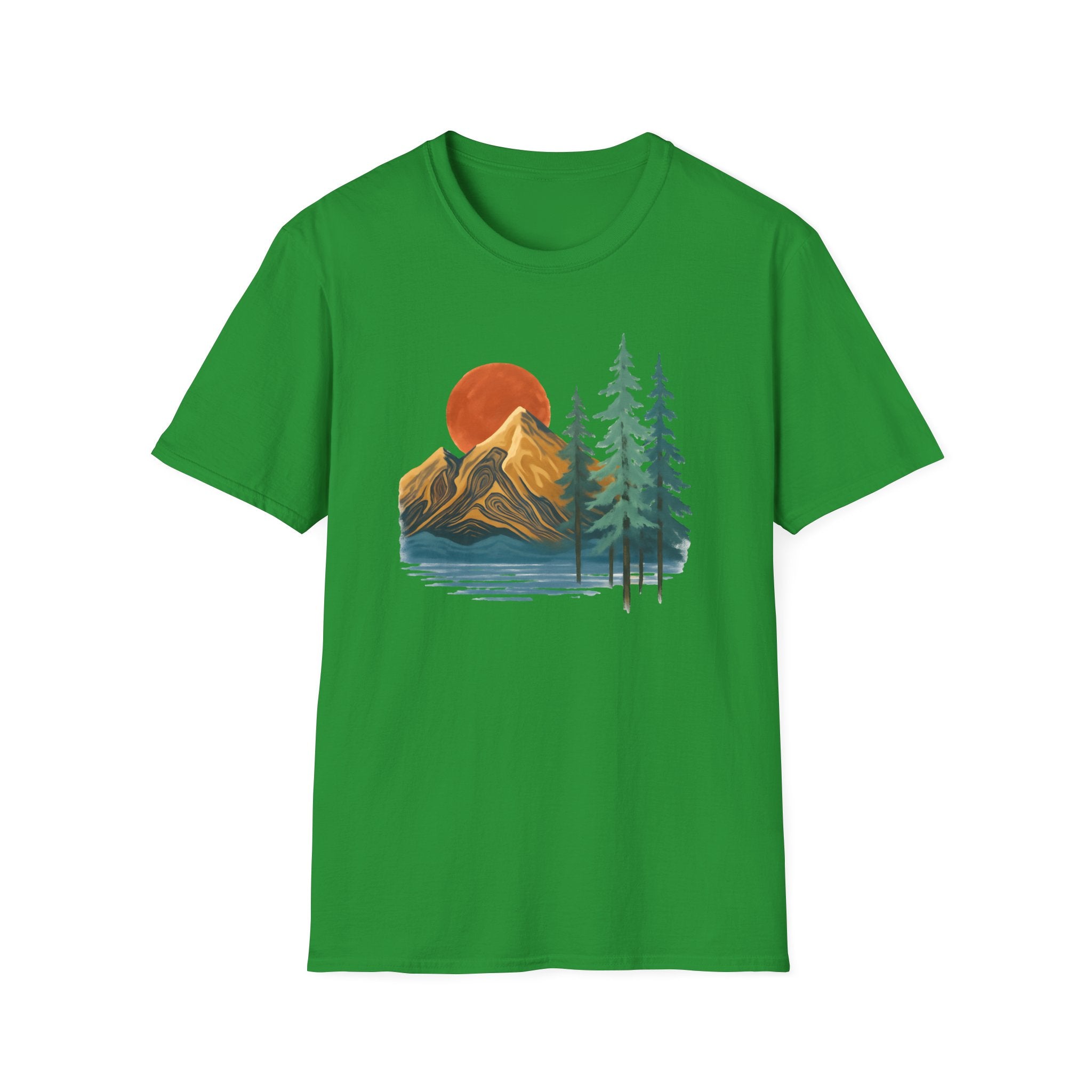 Sunset Mountain Scene T-Shirt