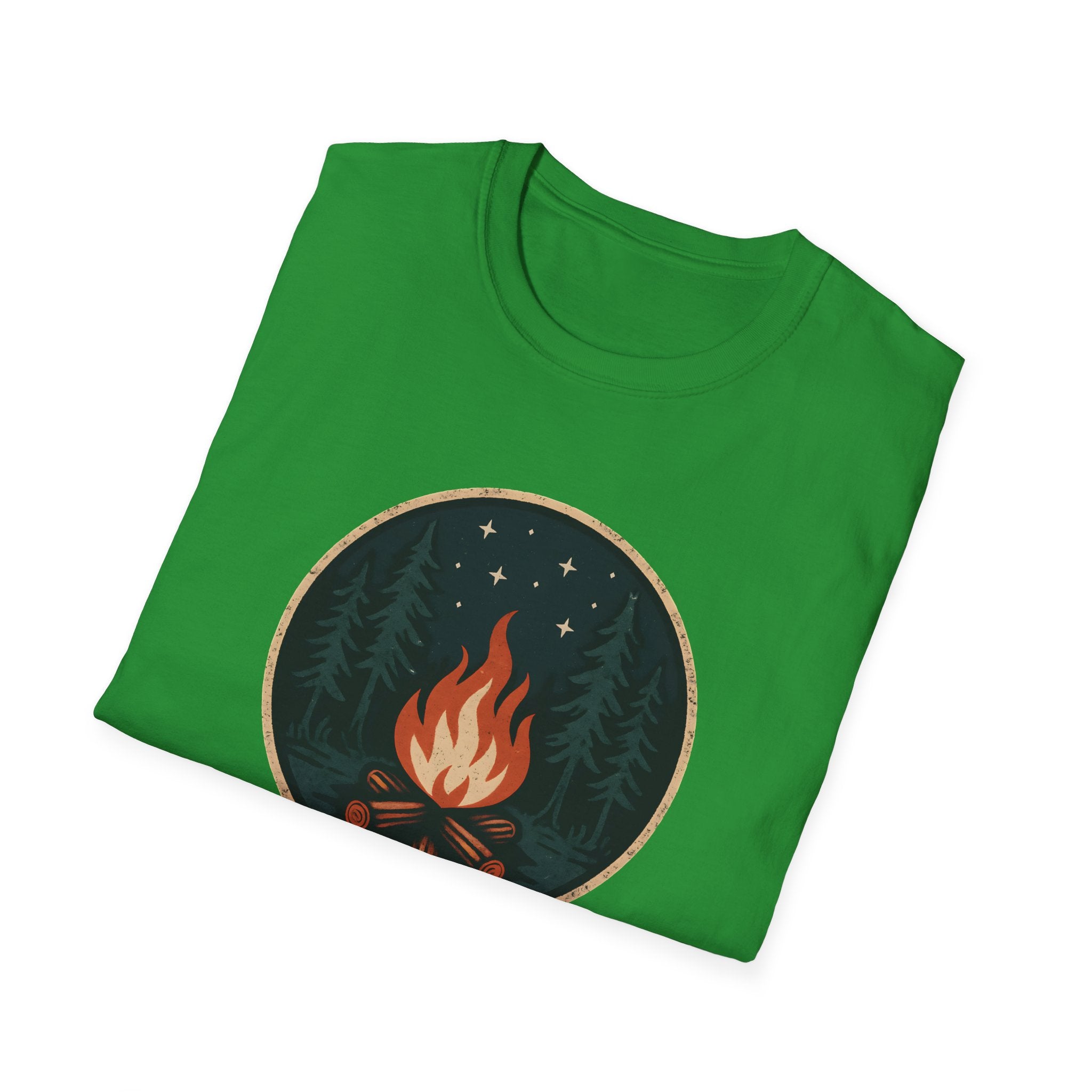Forest Campfire at Night T-Shirt
