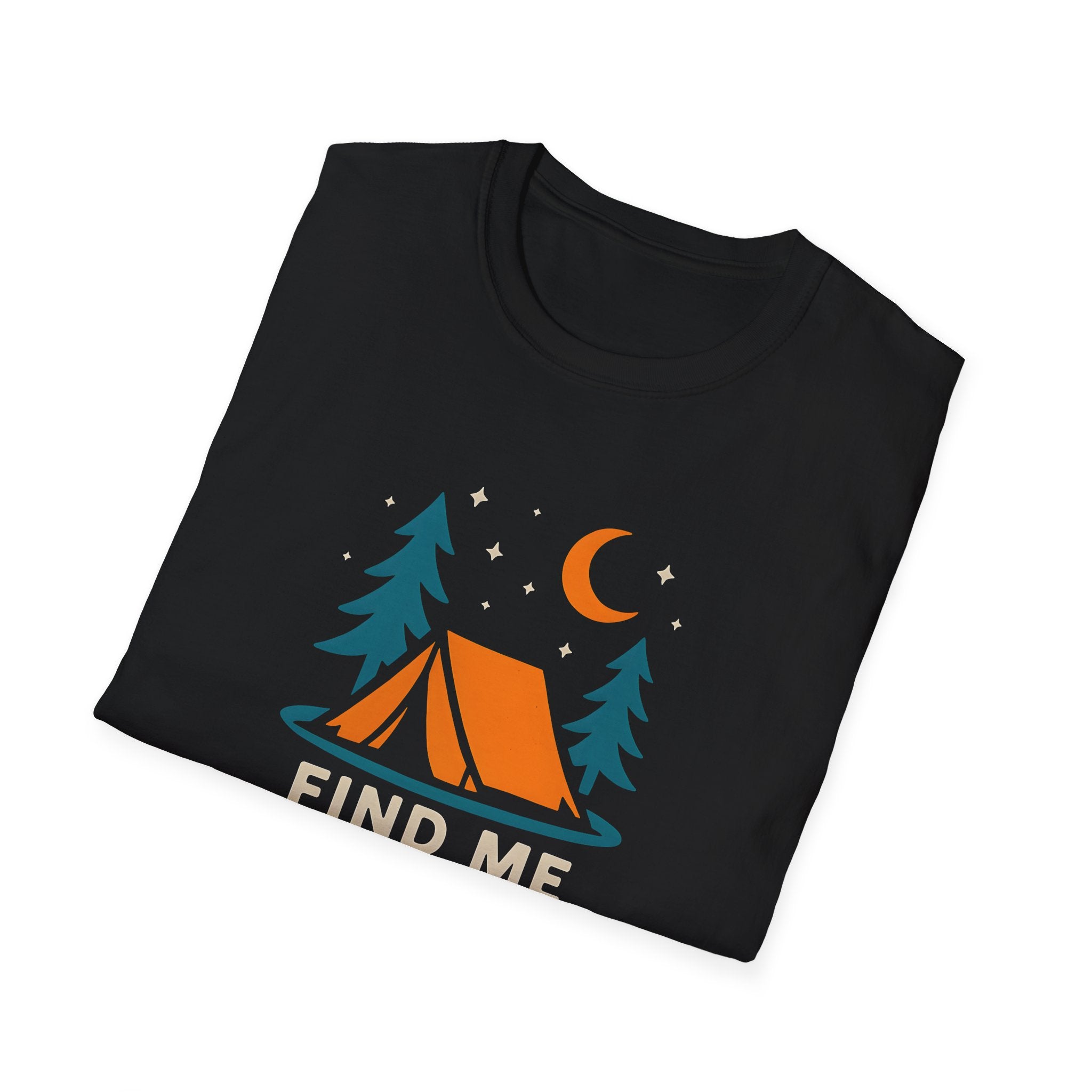 Night Camping Scene T-Shirt