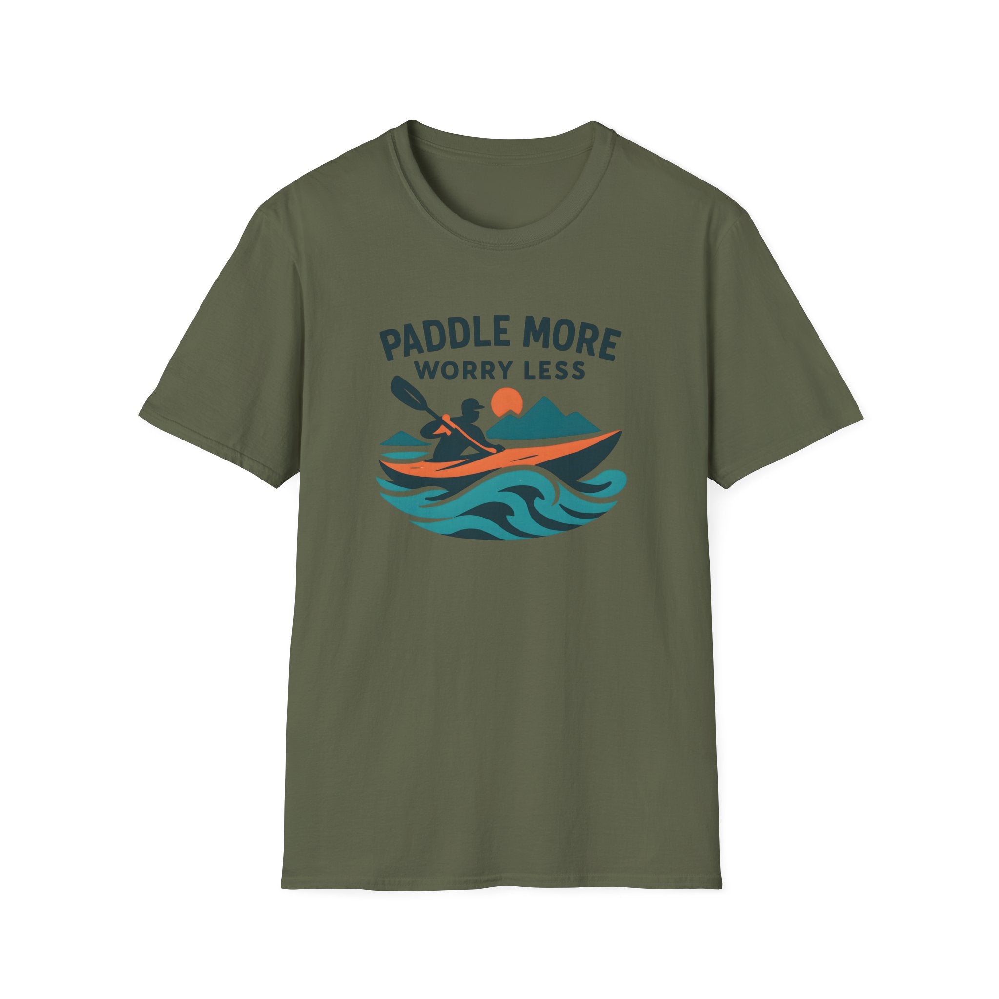 Paddle More Worry Less T-Shirt