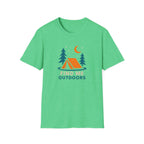 Night Camping Scene T-Shirt