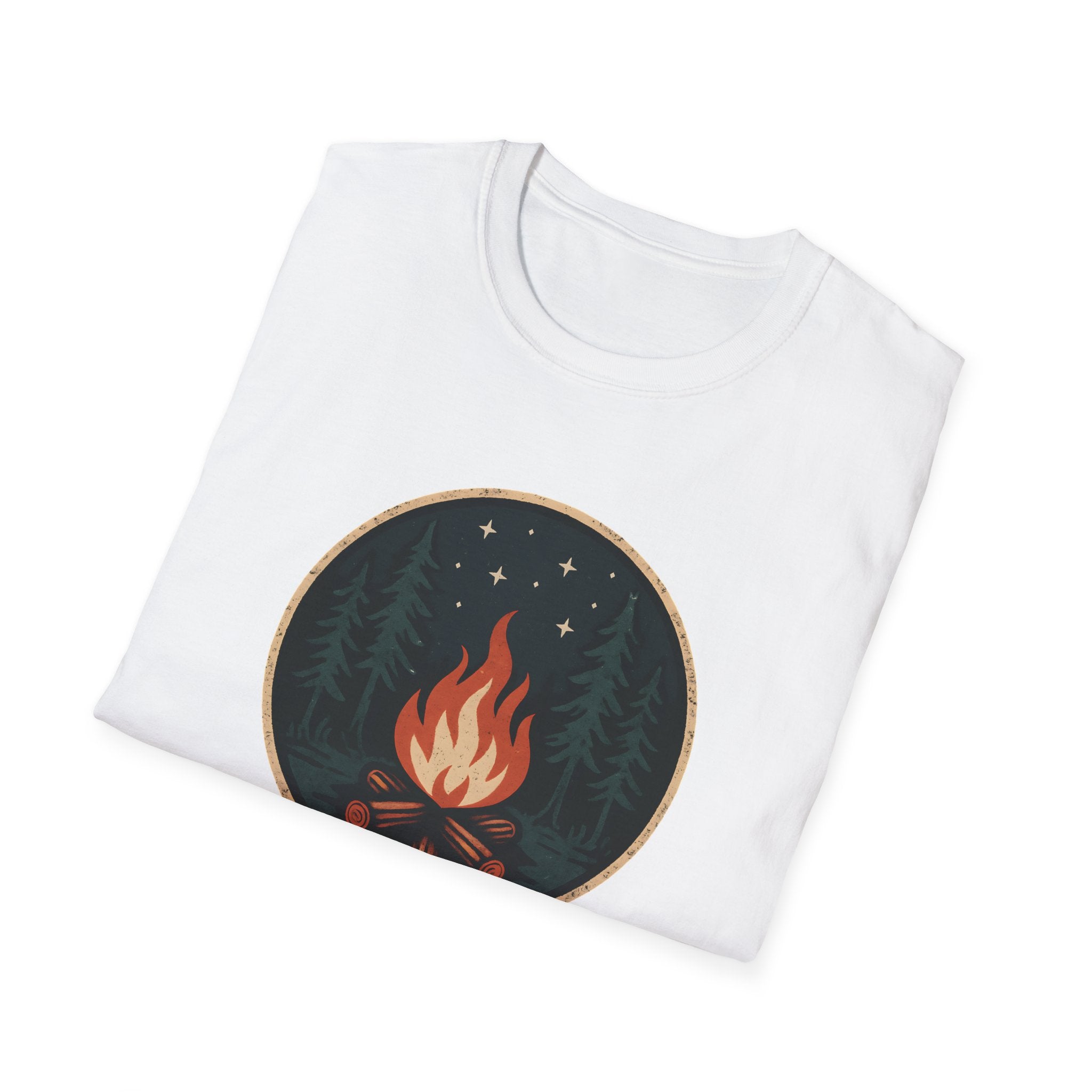 Forest Campfire at Night T-Shirt