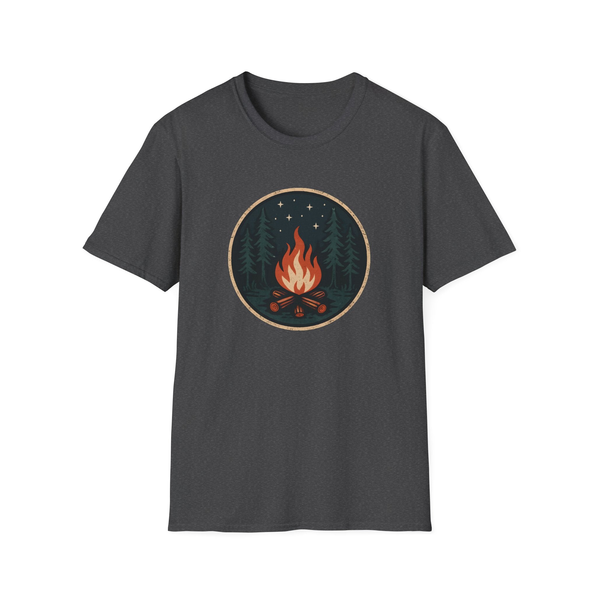 Forest Campfire at Night T-Shirt