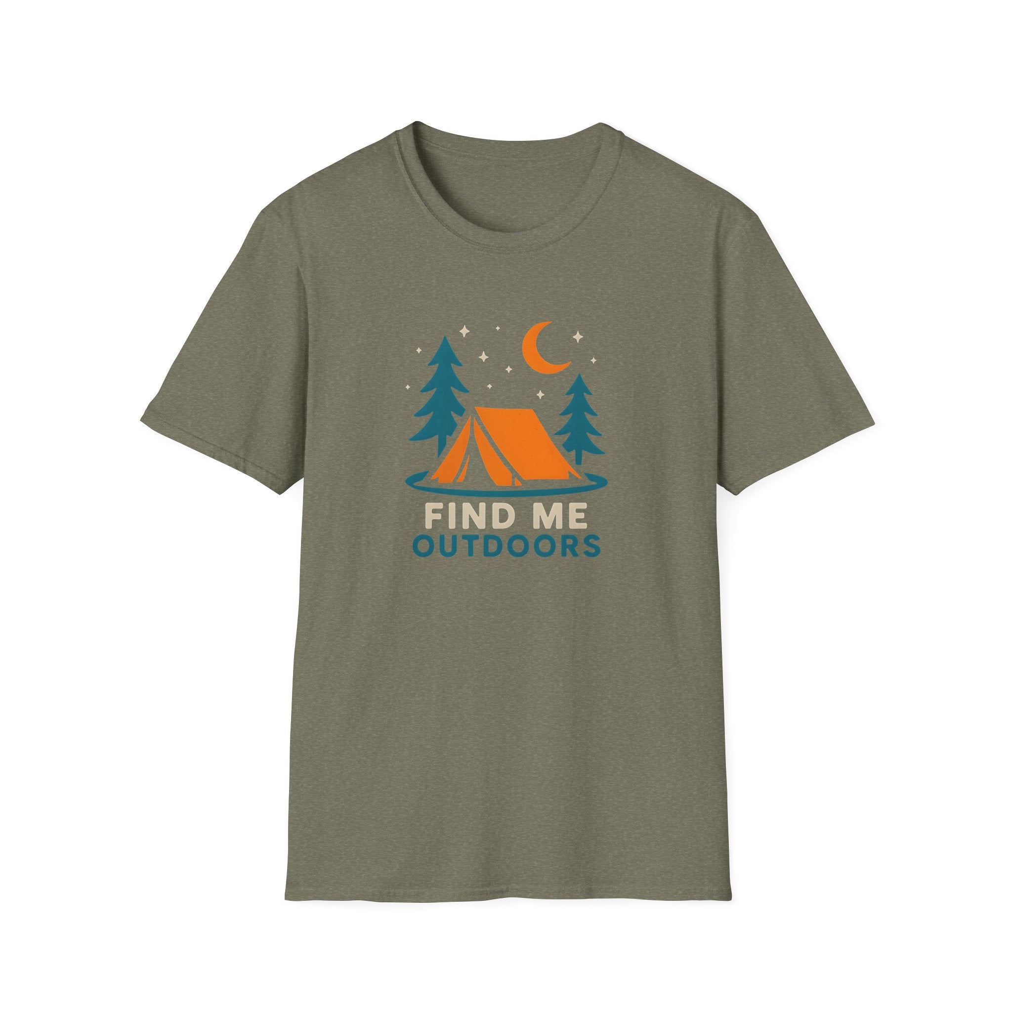 Night Camping Scene T-Shirt