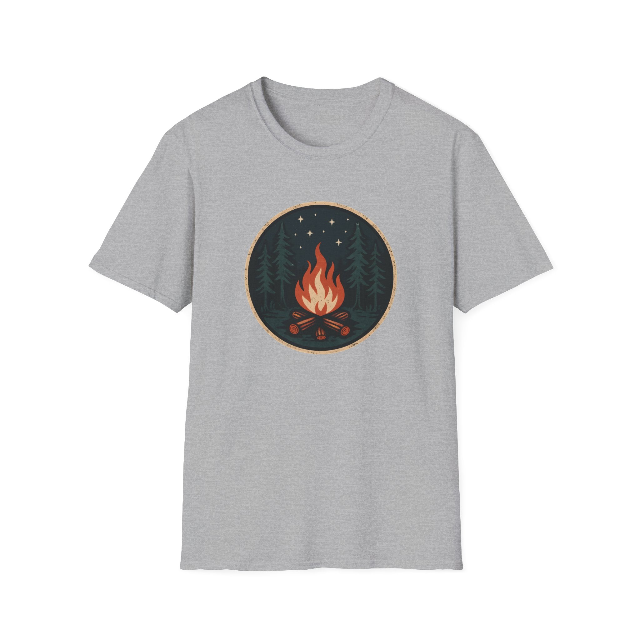 Forest Campfire at Night T-Shirt