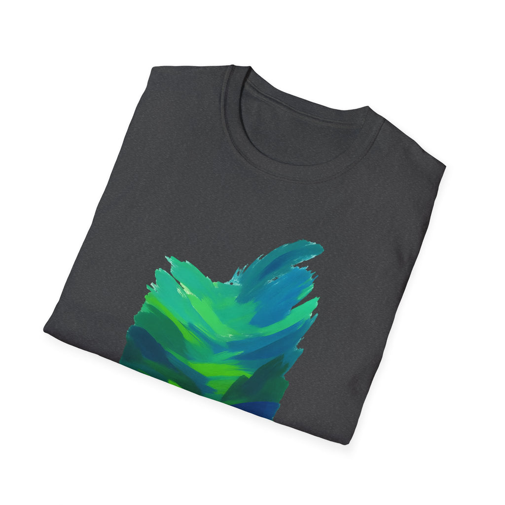 Abstract Green Landscape T-Shirt