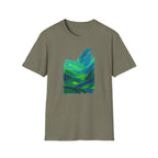 Abstract Green Landscape T-Shirt