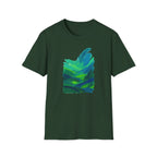 Abstract Green Landscape T-Shirt