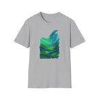 Abstract Green Landscape T-Shirt