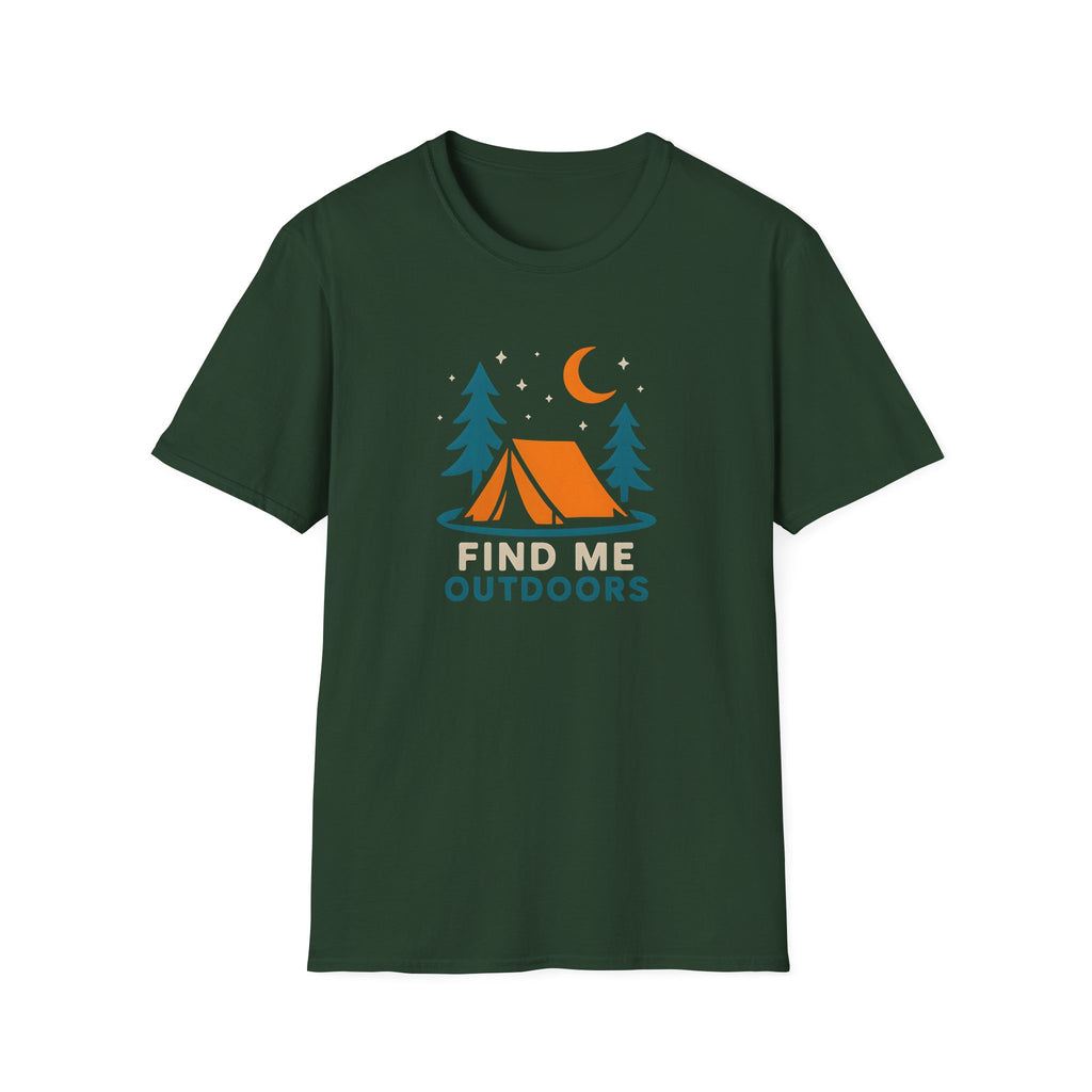 Night Camping Scene T-Shirt