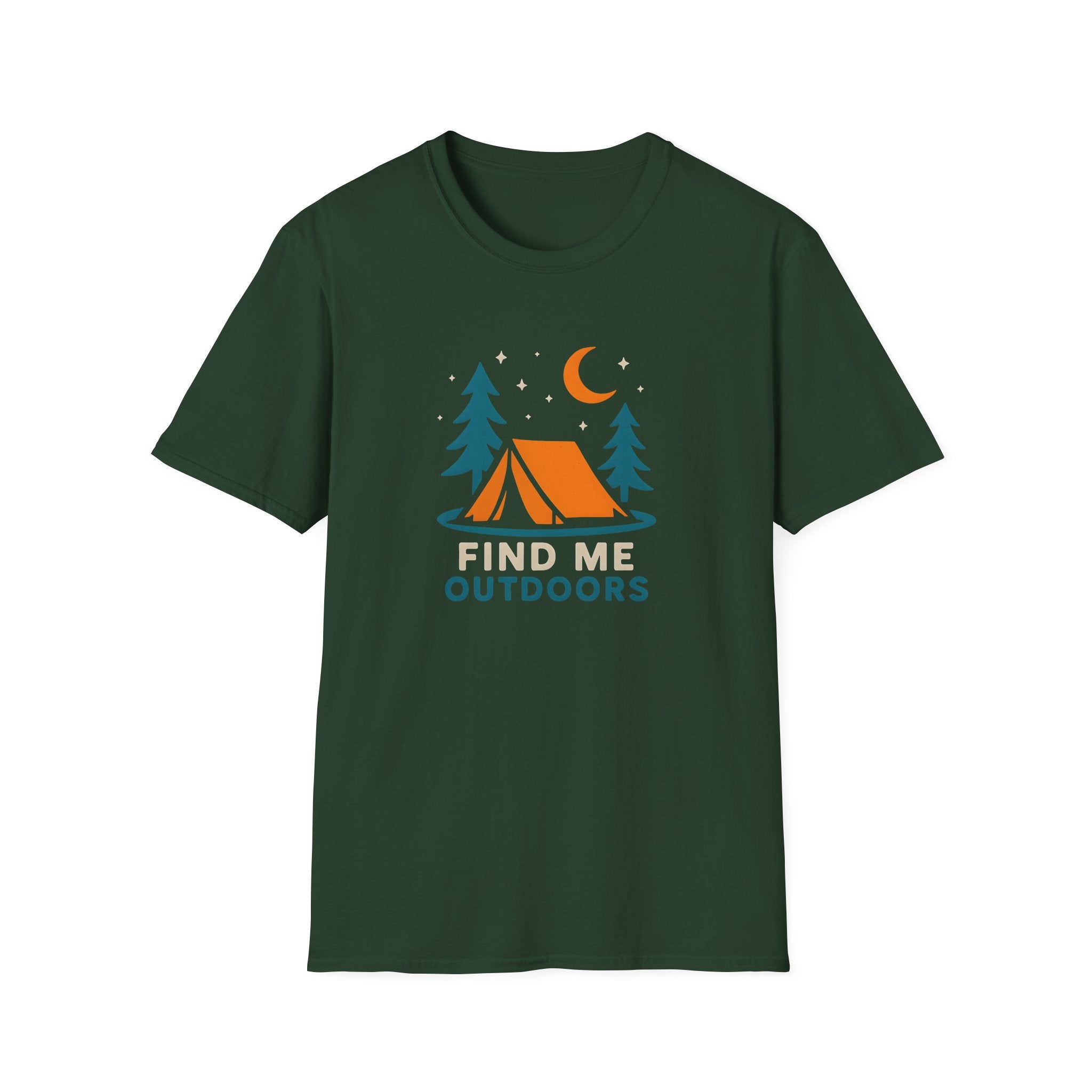 Night Camping Scene T-Shirt