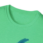 Abstract Green Landscape T-Shirt