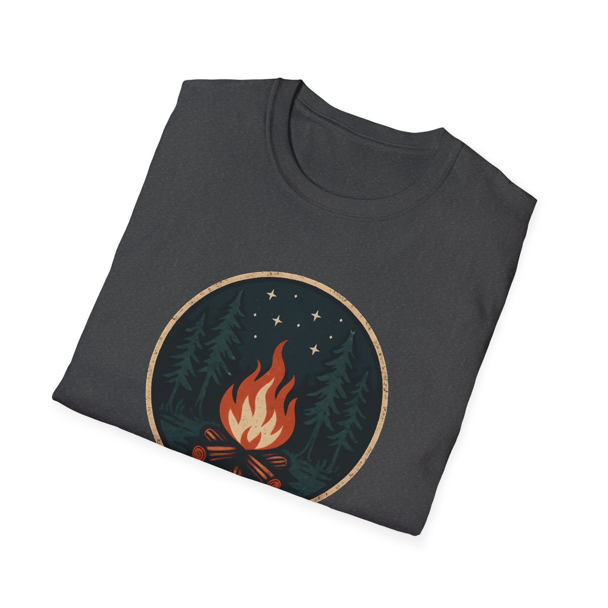Forest Campfire at Night T-Shirt