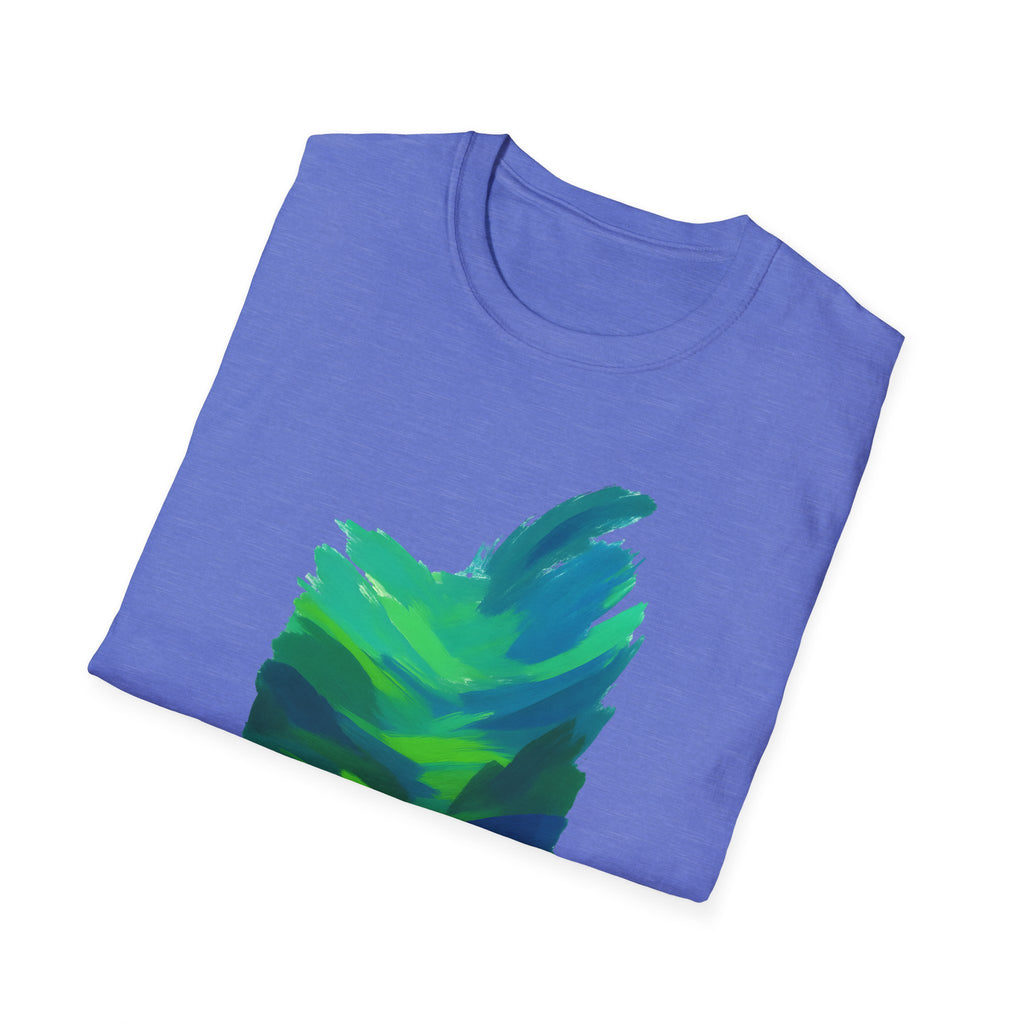 Abstract Green Landscape T-Shirt